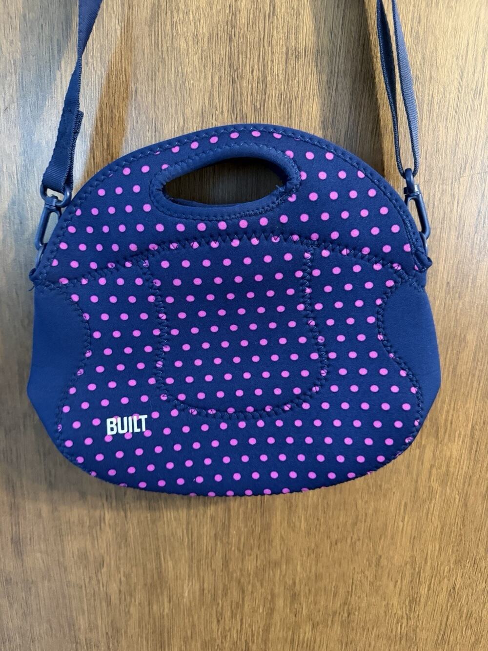 Built NY Spicy Relish Lunch Tote Neoprene insulated washable roomy strap work